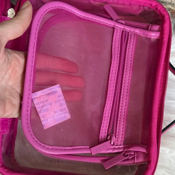 Calpak dragonfruit Transparent Travel Case- Medium Size - Picture 7 of 8